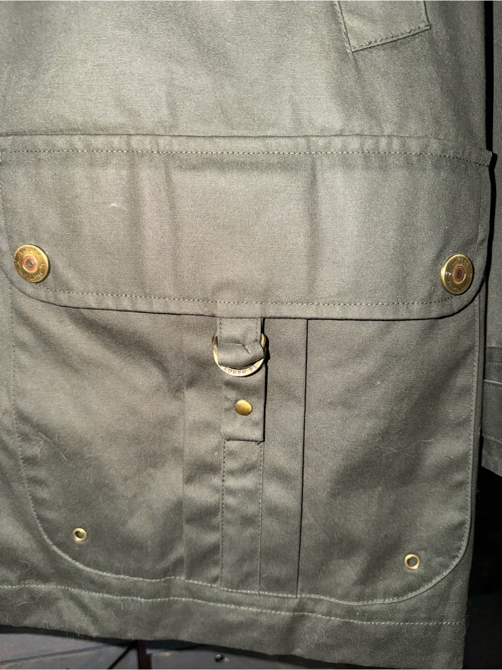 Ralph Lauren Vintage Waxed Canvas Barn Jacket Women's - Picture 5 of 8